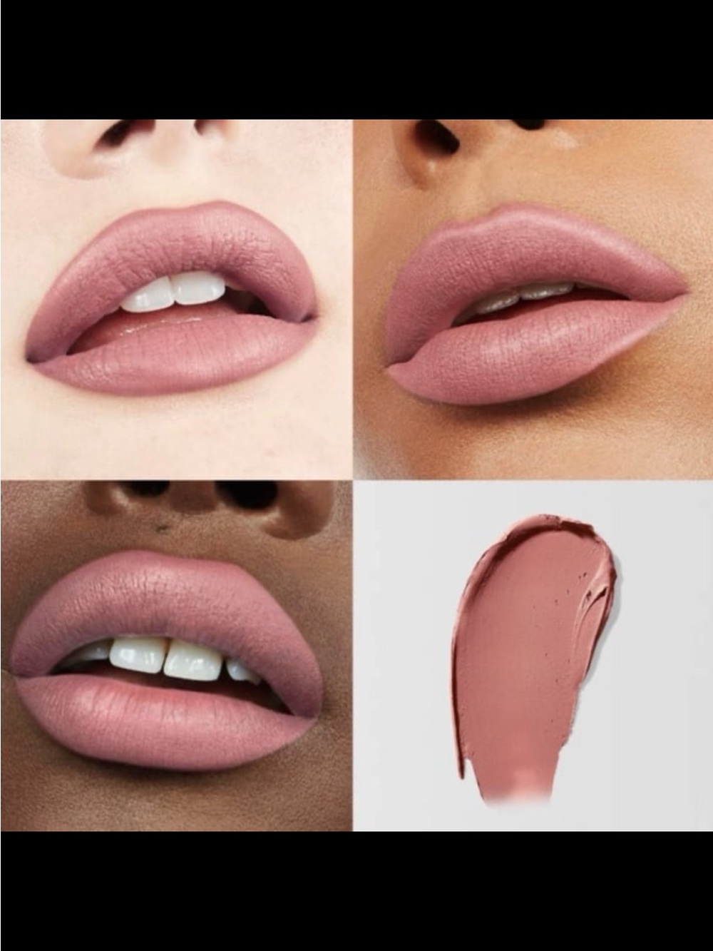 Makeup by Mario Ultra Suede Cozy Lip Crème Lipstick in Pinky Brown BNIB